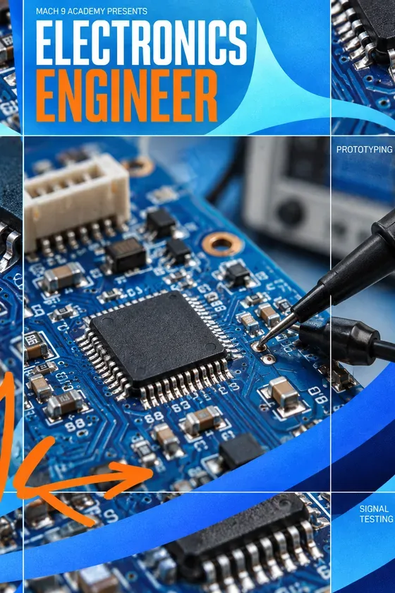 Electronics Engineer, career poster