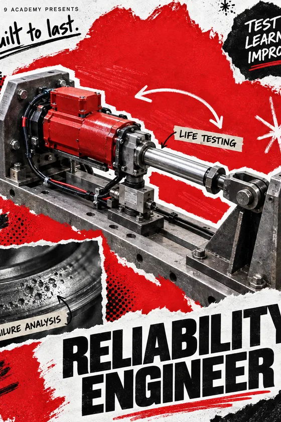 Reliability Engineer, career poster