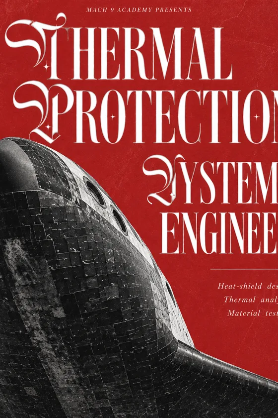 Thermal Protection Systems Engineer, career poster