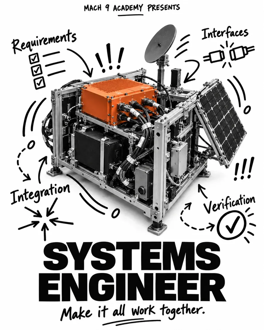 Systems Engineer, career poster